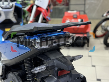 Скутер Мотомир TRACER ADV 50cc (125) синий - купить с доставкой, по выгодной цене в интернет-магазине Мототека