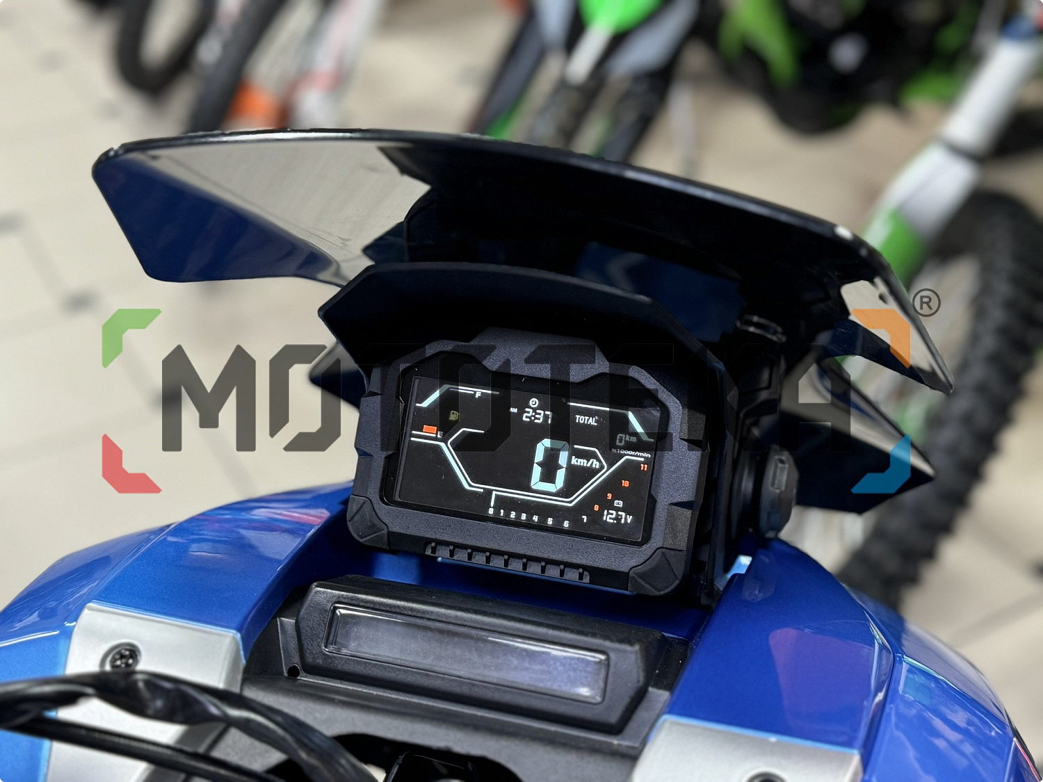 Скутер Мотомир TRACER ADV 50cc (125) синий